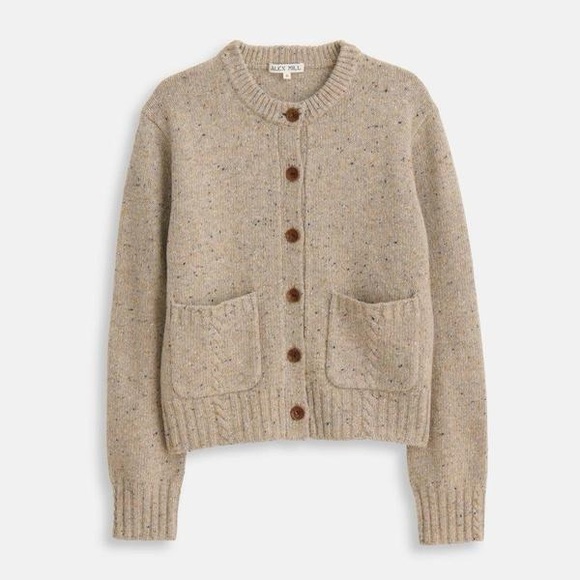 Alex Mill Sweaters - Alex Mill Francis cardigan - Donegal Oatmeal - Size S